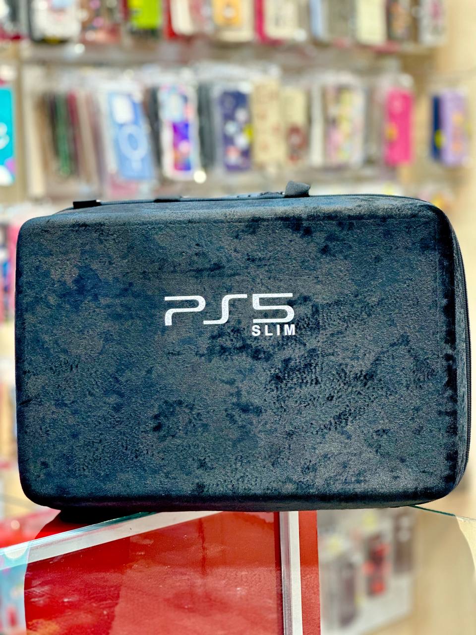 کیف حمل PS5 slim مخمل